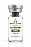 Ipamorelin vial - Amino House stijl